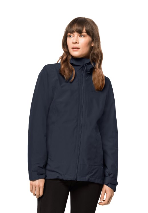 Brand Jack Wolfskin Night Blue Collection Moonrise 3in1 Jacket W