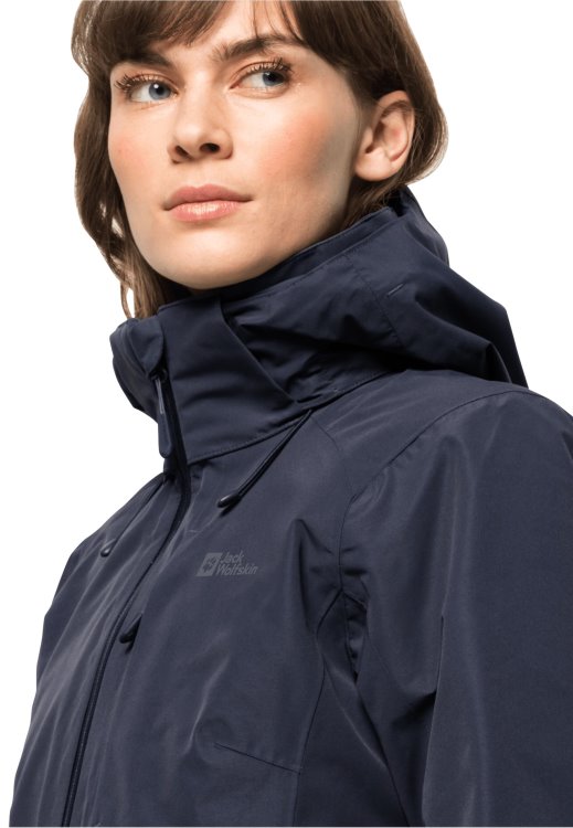 Brand Jack Wolfskin Origin Bergland 3in1 Jacket W Graphite