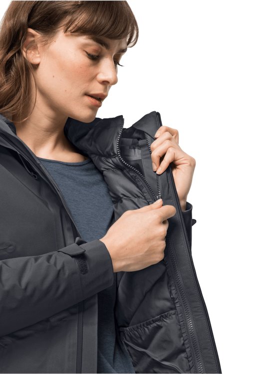 Brand Jack Wolfskin Herzberg 3in1 Jacket W Black Brand