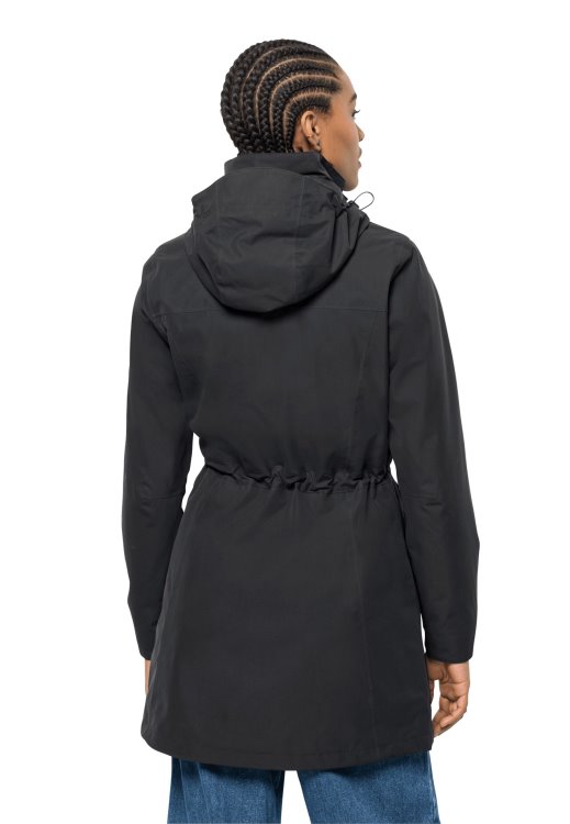 Black Ottawa Coat Collection Brand Jack Wolfskin