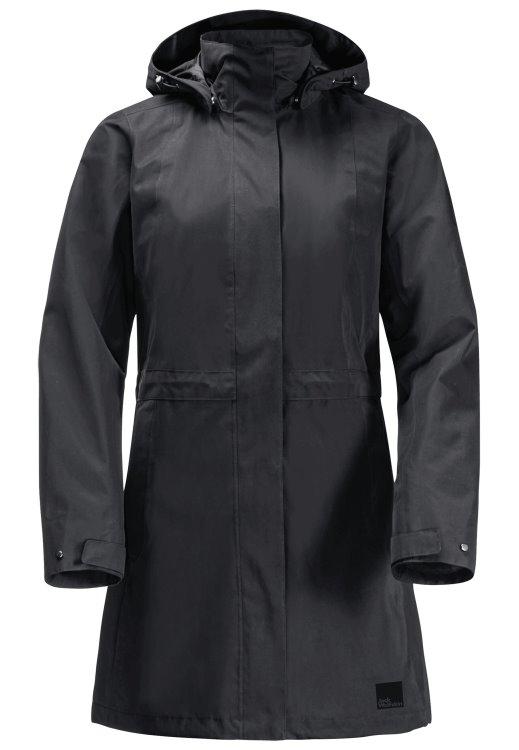 Black Ottawa Coat Collection Brand Jack Wolfskin