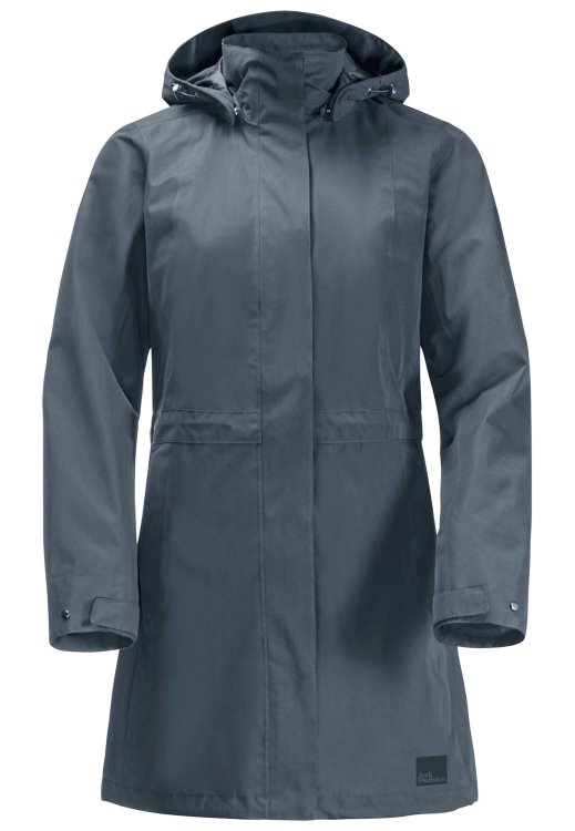 Origin Ottawa Coat Slate Blue Brand Jack Wolfskin