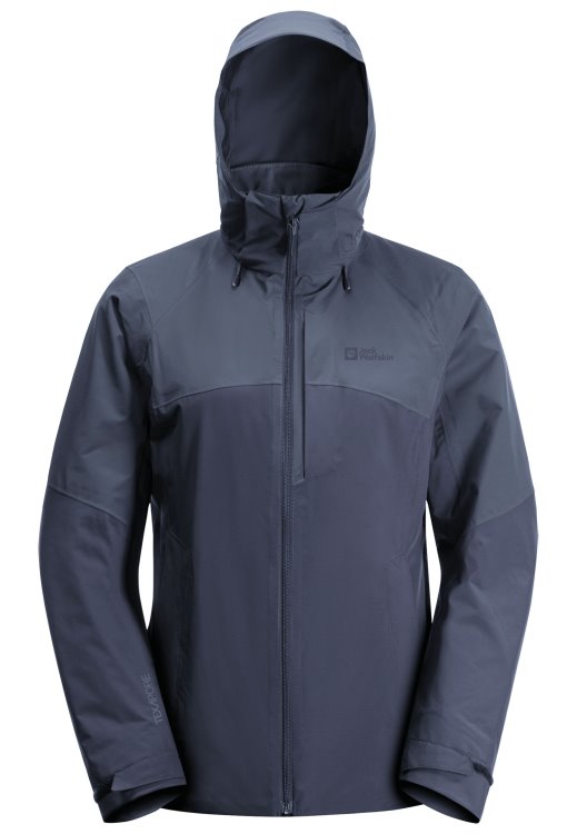 Origins Brand Jack Wolfskin Graphite Feldberg 3in1 Jacket W