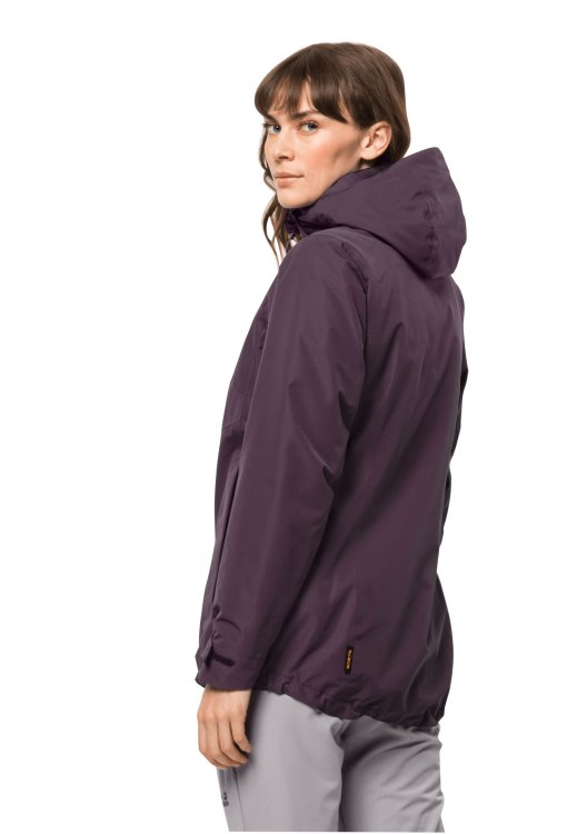 Bergland 3in1 Jacket W Brand Jack Wolfskin Grapevine Hot