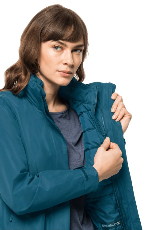 Brand Jack Wolfskin Blue Coral Geisshorn 3in1 Jacket W Origins