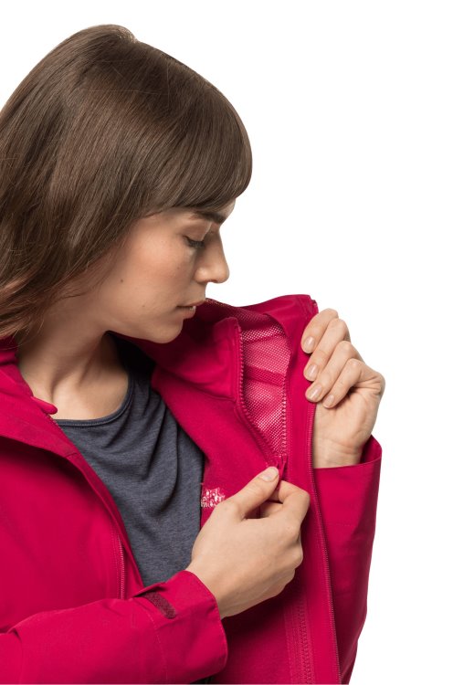 Cranberry Brand Jack Wolfskin Best Moonrise 3in1 Jacket W