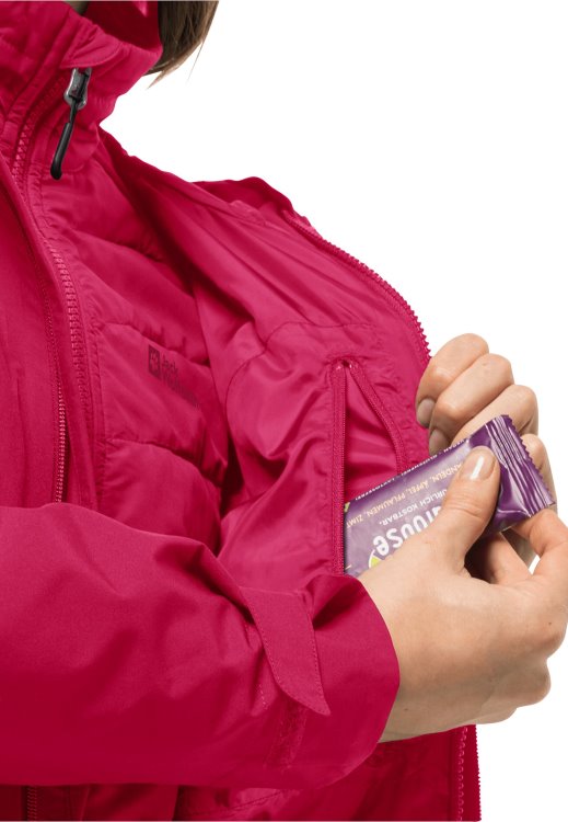 Cranberry Glaabach 3in1 Jacket W Brand Jack Wolfskin Collections