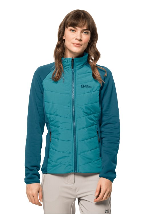 Original Brand Jack Wolfskin Glaabach 3in1 Jacket W Blue Coral