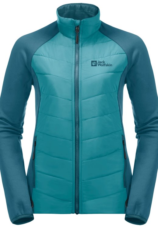 Original Brand Jack Wolfskin Glaabach 3in1 Jacket W Blue Coral