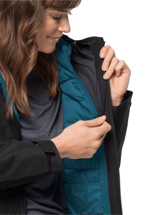 Bergland Hybrid W Origins Blue Coral Brand Jack Wolfskin