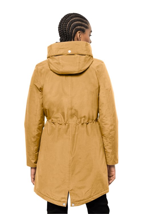 Amber Gold Rocky Point Parka Brand Jack Wolfskin Origins