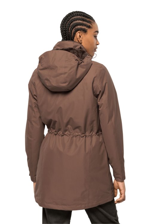 Madison Avenue Coat Brand Jack Wolfskin Collections Hazelnut Brown
