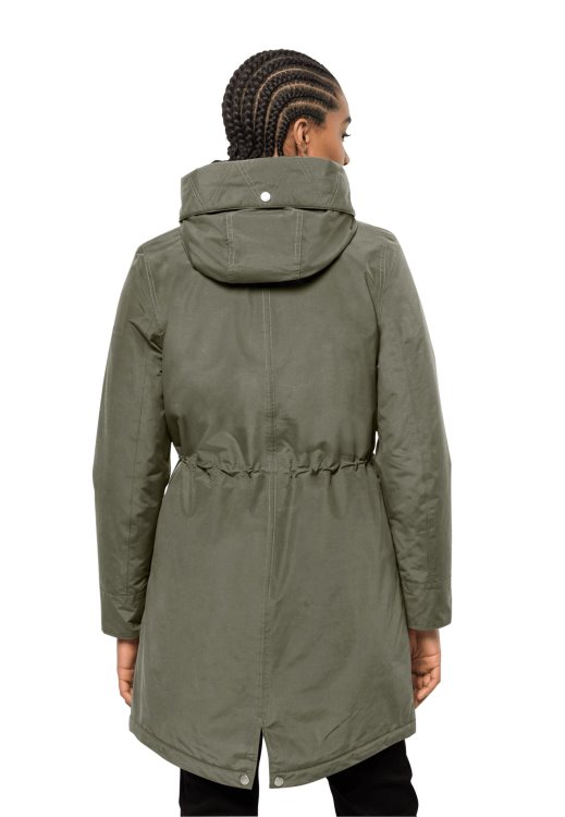 Brand Jack Wolfskin Dusty Olive Original Rocky Point Parka