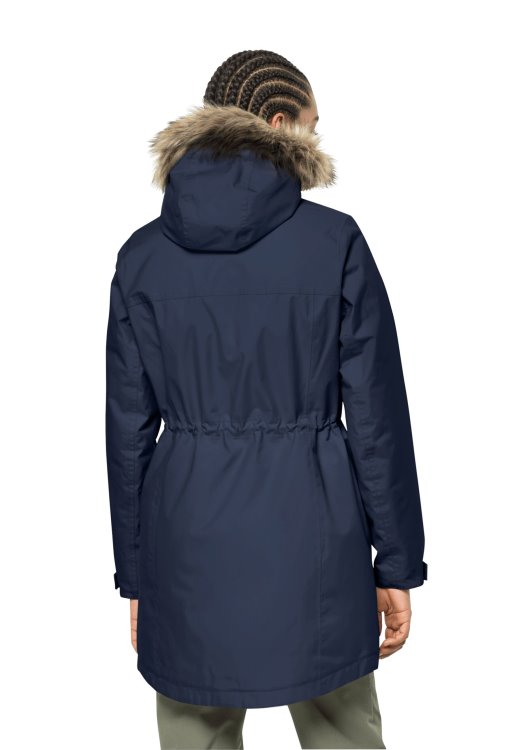 Brand Jack Wolfskin Night Blue Winterfrost Ins Parka W Hot