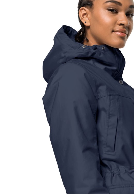 Brand Jack Wolfskin Night Blue Winterfrost Ins Parka W Hot