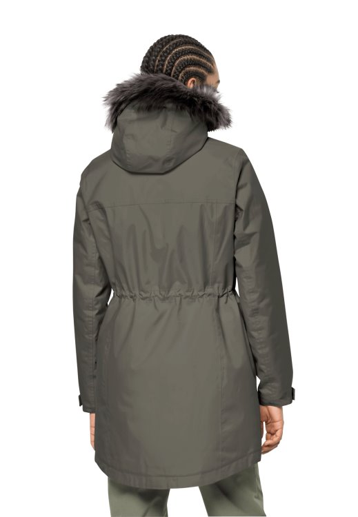 Hot Winterfrost Ins Parka W Brand Jack Wolfskin Dusty Olive