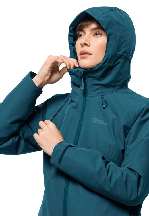 New Brand Jack Wolfskin Blue Coral Heidelstein Ins Jacket W