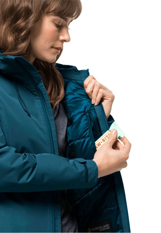 New Brand Jack Wolfskin Blue Coral Heidelstein Ins Jacket W