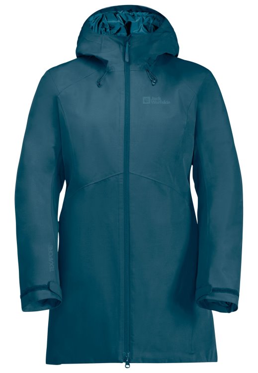 New Brand Jack Wolfskin Blue Coral Heidelstein Ins Jacket W