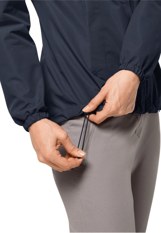 Stormy Point 2l Jacket W Brand Jack Wolfskin Origins Night Blue