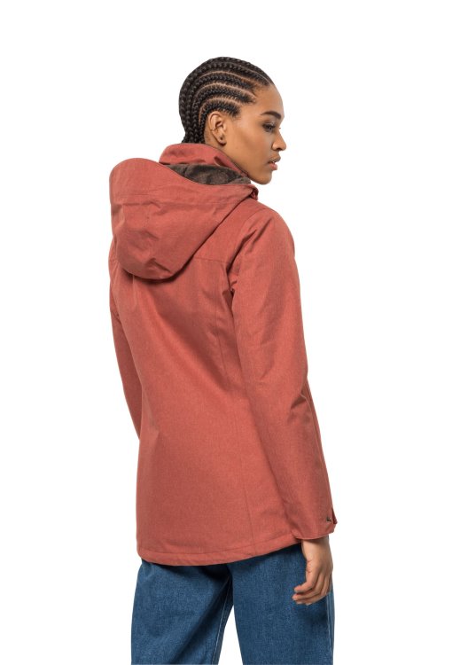 Park Avenue Jacket Autumn Red Brand Jack Wolfskin