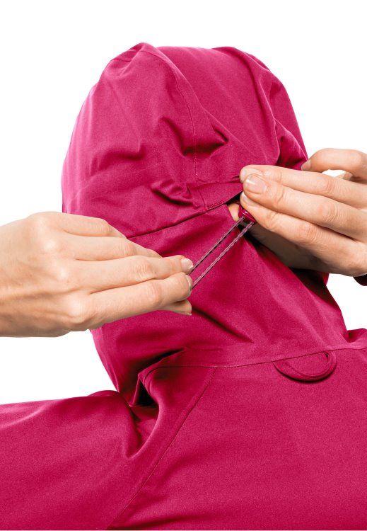 Highest Peak Jacket W Original Brand Jack Wolfskin Cranberry