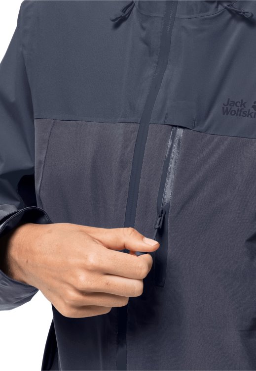 Brand Jack Wolfskin Graphite Go Hike Jacket W New
