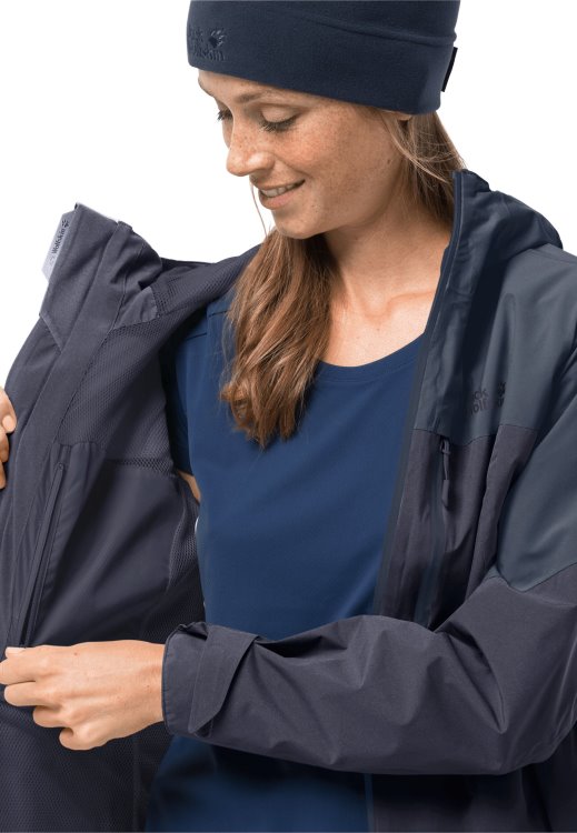 Brand Jack Wolfskin Graphite Go Hike Jacket W New