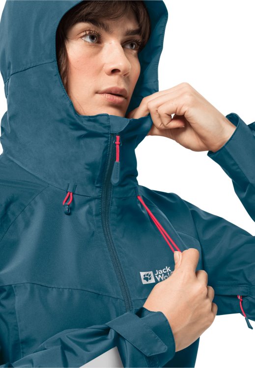 Brand Jack Wolfskin Collection Blue Coral Morobbia 2l Jacket W