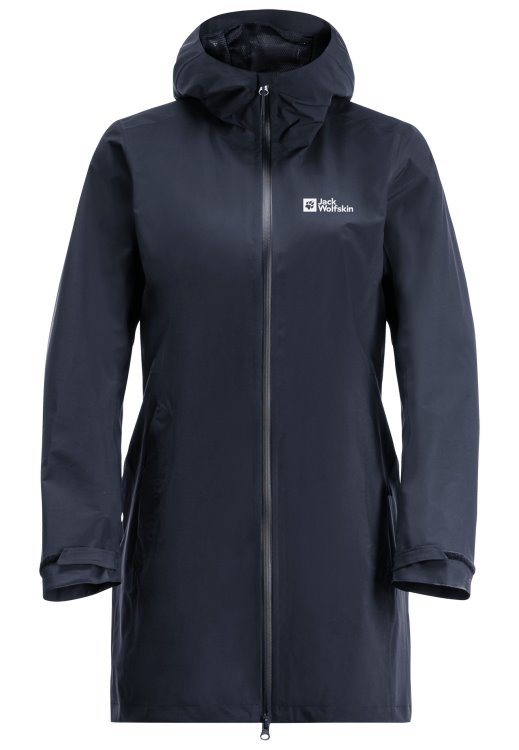 Night Blue Pack & Go 2l Coat W Brand Jack Wolfskin Hot