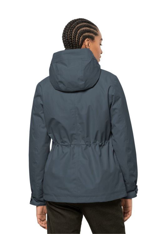 Origins Slate Blue Lake Louise Jacket W Brand Jack Wolfskin