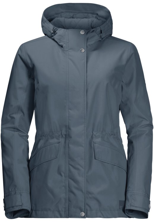 Origins Slate Blue Lake Louise Jacket W Brand Jack Wolfskin