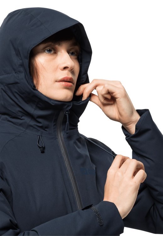 Wisper Ins Jacket W Brand Jack Wolfskin Night Blue Brand