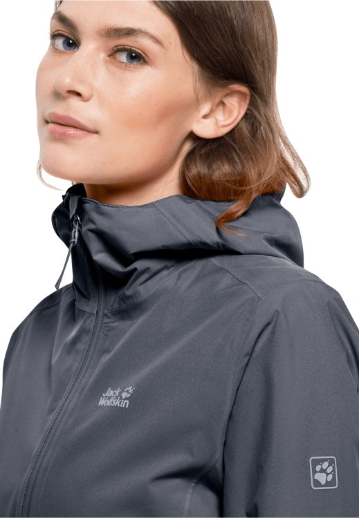 Brand Jack Wolfskin Ombre Blue Pack & Go Shell W Collection