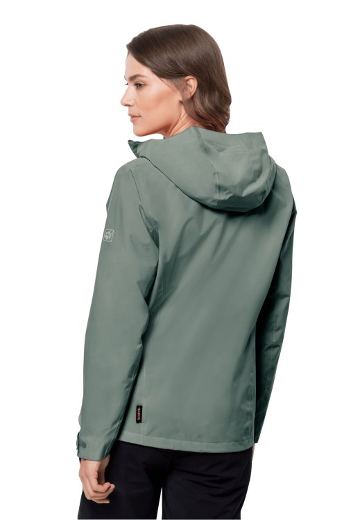 Brand Jack Wolfskin Collections Pack & Go Shell W Hedge Green