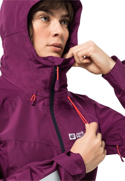 Wild Berry Brand Jack Wolfskin Morobbia 2l Jacket W Original