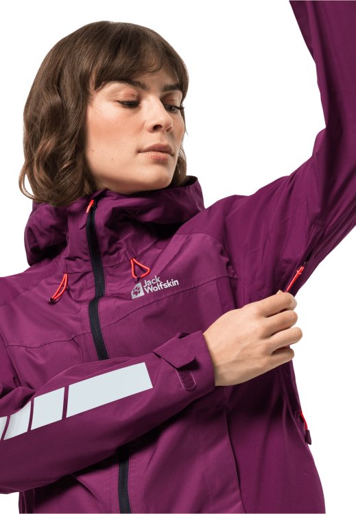 Wild Berry Brand Jack Wolfskin Morobbia 2l Jacket W Original