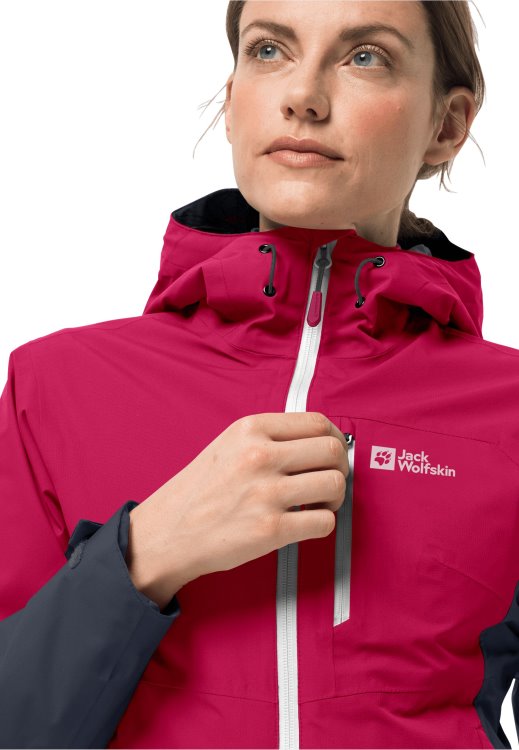 Cranberry Hot Brand Jack Wolfskin Eagle Peak 2l Jacket W