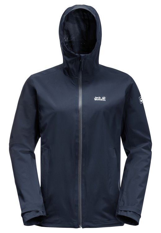 Night Blue Pack & Go Shell W Fashion Brand Jack Wolfskin