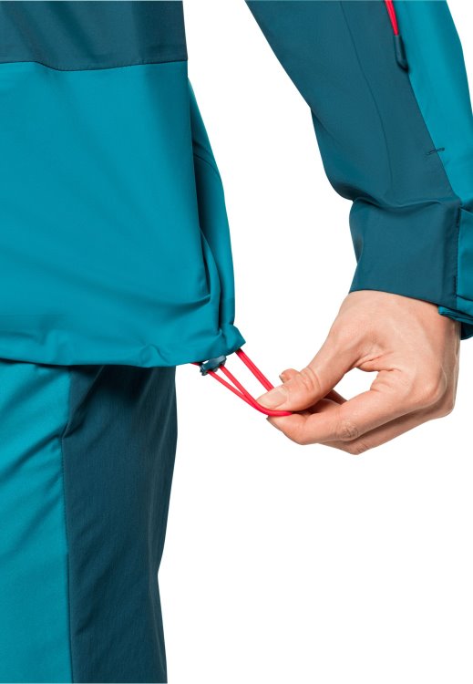 Collections Alpspitze 3l Jacket W Blue Coral Brand Jack Wolfskin