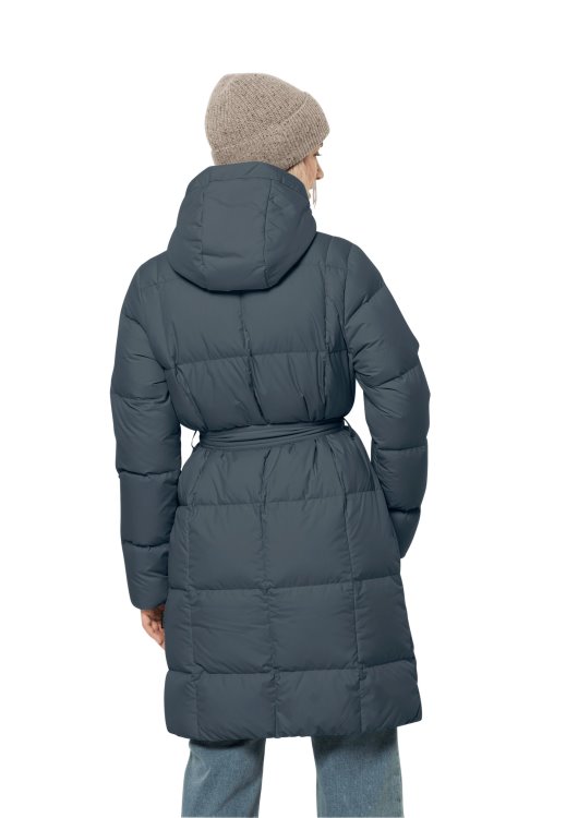 Brands Slate Blue Frozen Lake Coat W Brand Jack Wolfskin