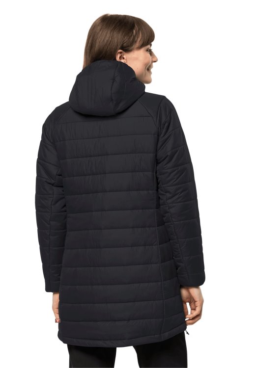 Bergland Ins Coat W Black New Brand Jack Wolfskin