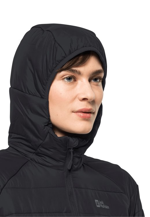 Bergland Ins Coat W Black New Brand Jack Wolfskin
