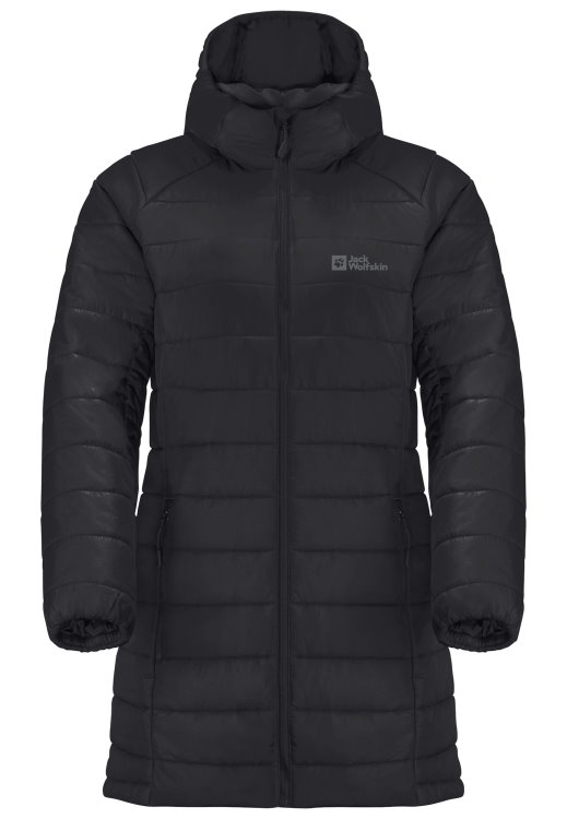 Bergland Ins Coat W Black New Brand Jack Wolfskin