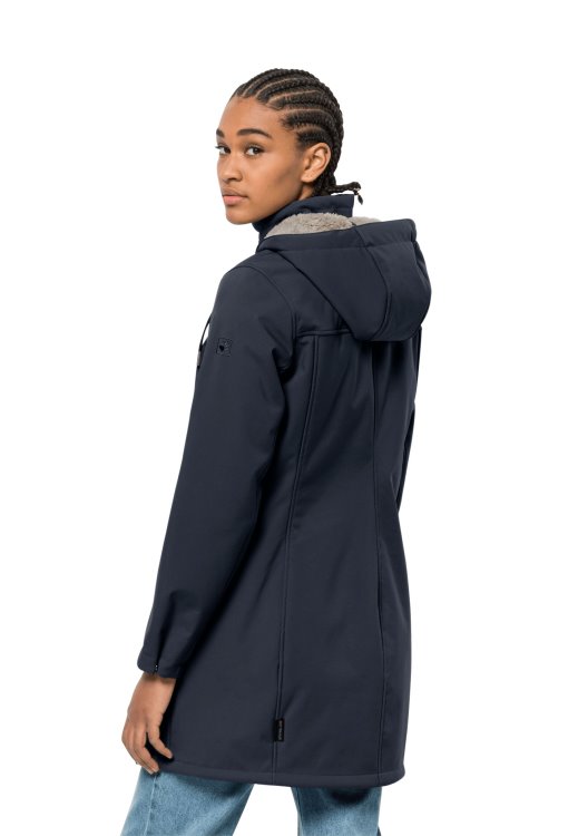 Brand Jack Wolfskin Windy Valley Coat W Original Night Blue