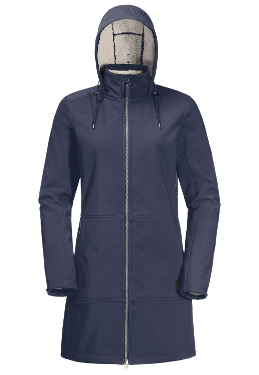 Brand Jack Wolfskin Windy Valley Coat W Original Night Blue