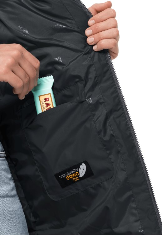 Black Brand Jack Wolfskin Hot Frozen Lake Coat W