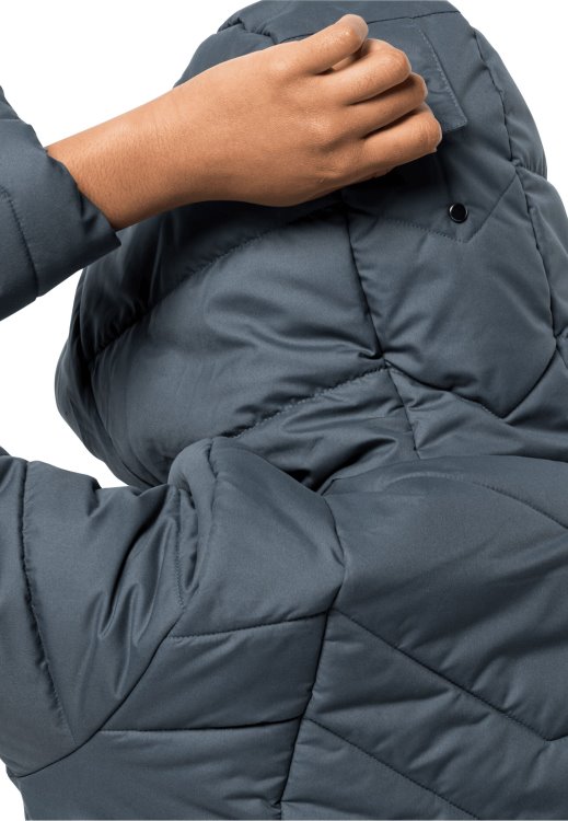 Slate Blue Fashion Kyoto Coat W Brand Jack Wolfskin