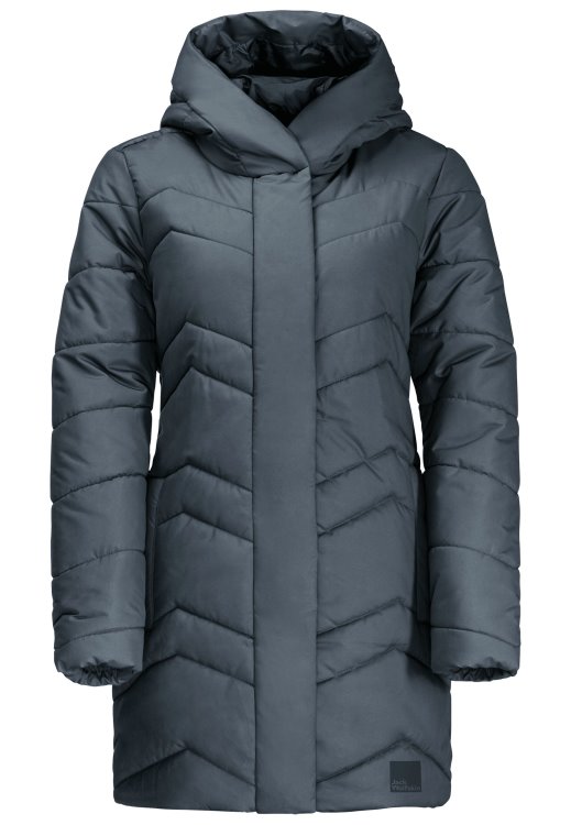 Slate Blue Fashion Kyoto Coat W Brand Jack Wolfskin