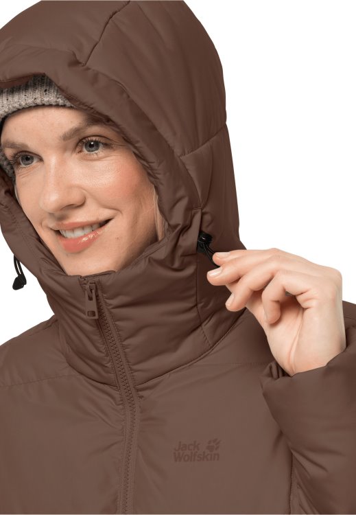 Brand Brand Jack Wolfskin Hazelnut Brown Frozen Lake Coat W